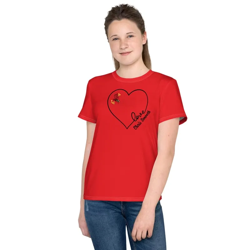 Be LOVE Youth crew neck t-shirt